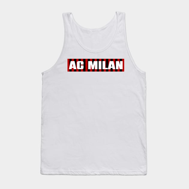 AC-Milan Tank Top by lounesartdessin